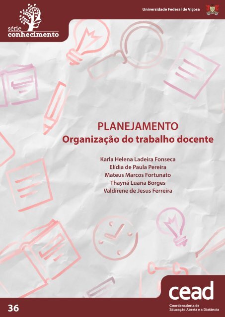 Planejamento - Organização do trabalho docente