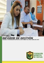 INFORME CUATRIMESTRAL ENE-ABR 2018 FDP