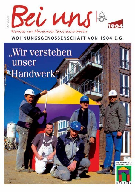 1904 Bei Uns 3 02 Wohnungsgenossenschaft Von 1904 Eg