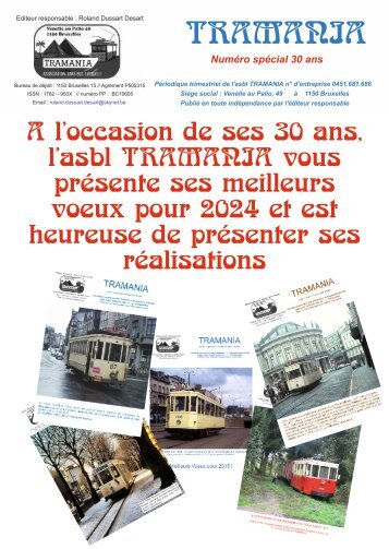 TRAMANIA a 30 ans - tram - tramway