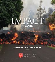 2018 Impact Report spread