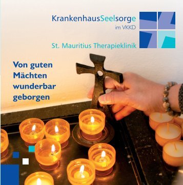 KrankenhausSeelsorge im VKKD - St. Mauritius Therapieklinik