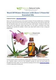 Ward Off Winter Diseases with these 5 Powerful Essential Oils