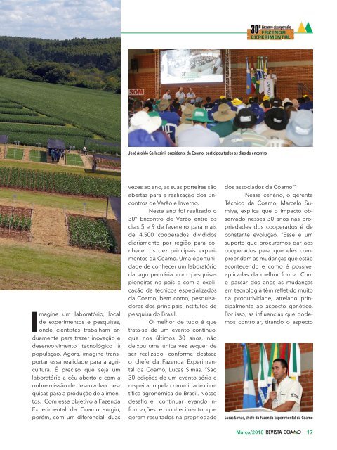 Revista Coamo - Março de 2018