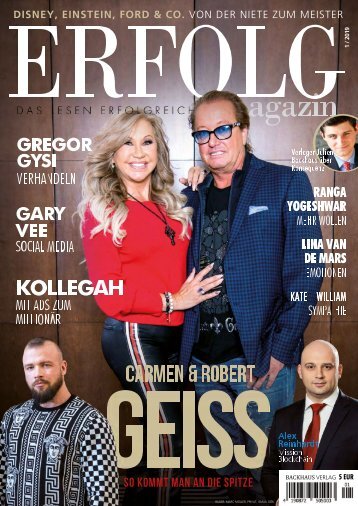 Erfolg Magazin, Ausgabe 1-2019