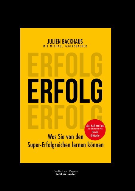 Erfolg Magazin, Ausgabe 1-2019