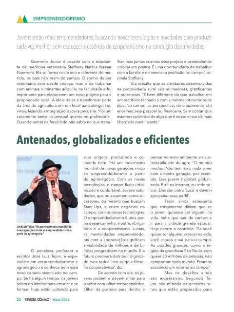 Revista Coamo - Maio de 2018