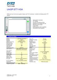 UniOP ETT-VGA