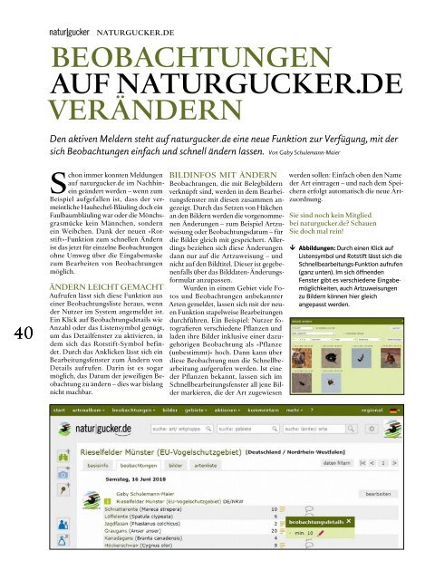 naturgucker Nr. 40