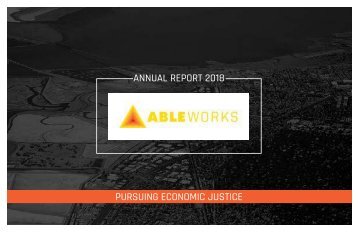Able Works Annual Report 2018
