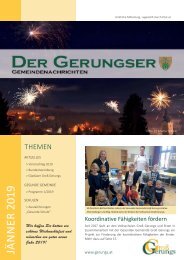 Der Gerungser Jänner 2019