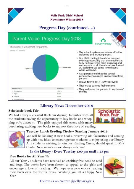 Selly Park Newsletter Winter 2018