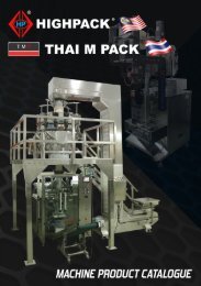 Highpack Machinery Sdn Bhd - Packaging Machine Catalogue 2019