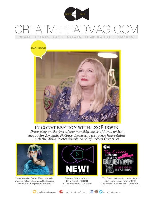 Creative HEAD UK January 2019