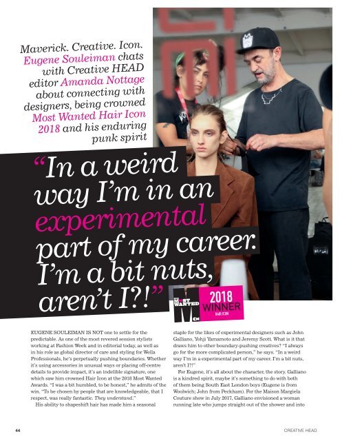 Creative HEAD UK January 2019