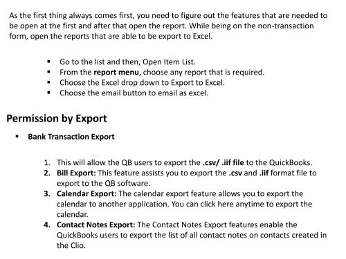 What is the Causes of QuickBooks Unable to Export to Excel Error