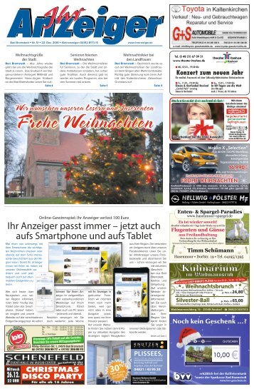 Ihr Anzeiger Bad Bramstedt 51 2018