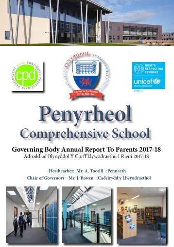 Governing Body Annual Report To Parents 2017-18