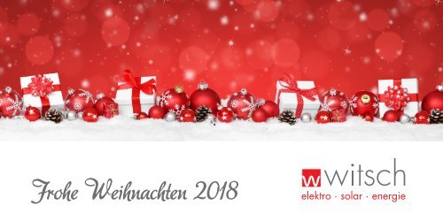 Frohe Weihnachten!