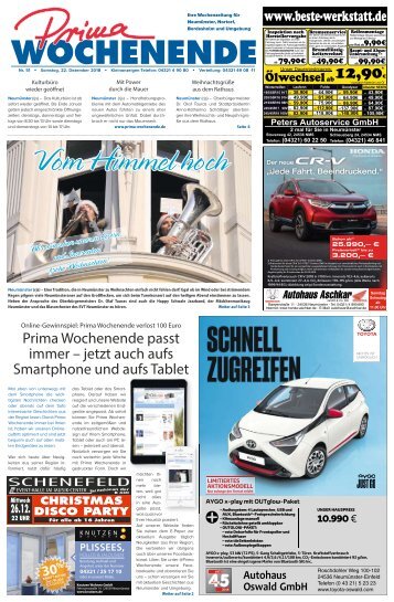 Prima Wochenende 51 2018
