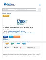 Minimally Invasive Surgery Symposium 2019 | MISS conference 2019 Nevada |Minimally Invasive Surgery Symposium (MISS) | Surgery Conferences 2019 Las Vegas | Bariatric Surgery Conferences Las Vegas 2019 | eMedEvents