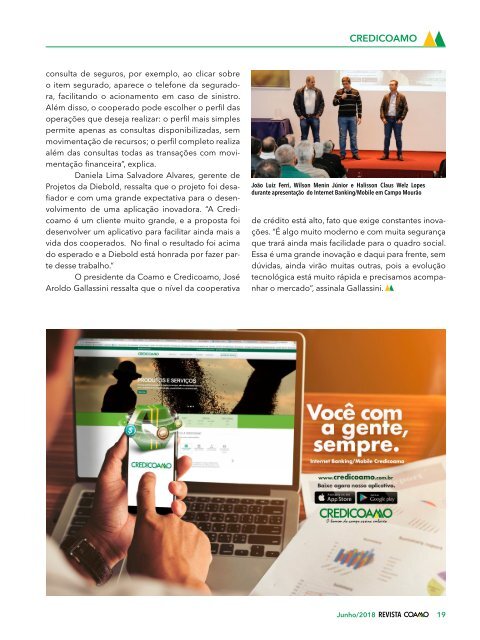 Revista Coamo - Junho de 2018