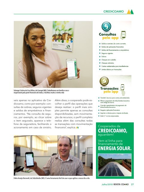 Revista Coamo - Julho de 2018