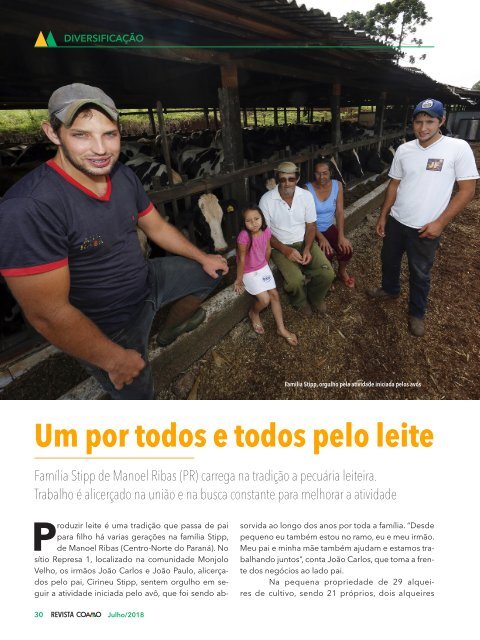 Revista Coamo - Julho de 2018