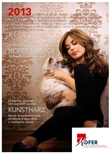 katalog 2013 - Hofer Fliesen Böden