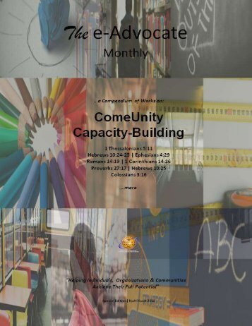 ComeUnity CAPACITY BUILDING