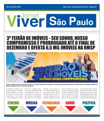 Jornal Viver São Paulo 20 dezembro ED. 64 