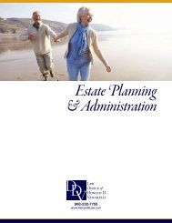 Estate Planning Brochure