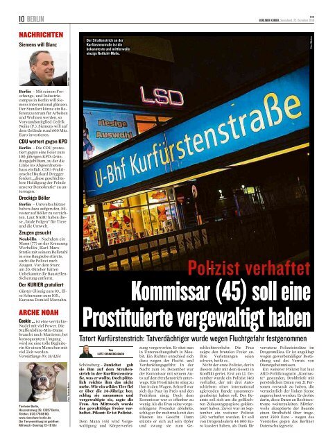 Berliner Kurier 22.12.2018