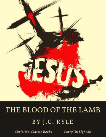 The Blood of the Lamb by J.C. Ryle