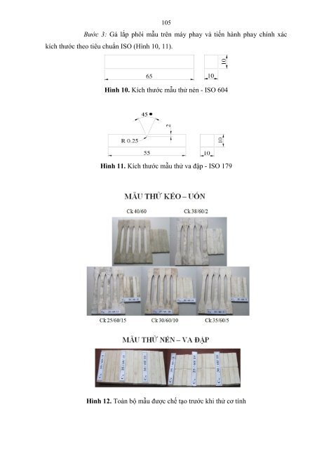 Khảo sát ảnh hưởng của tỉ lệ vật liệu gia cường đến tính chất vật liệu composite lai trên nền polyme