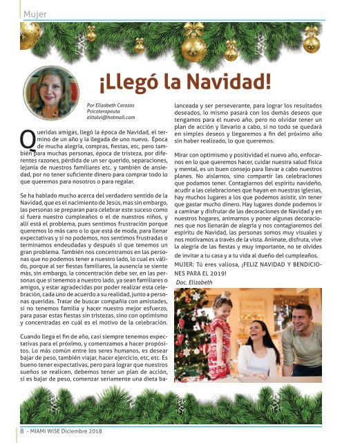 MIAMI WISE DICIEMBRE  2018