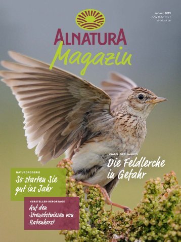 Alnatura Magazin Januar 2019