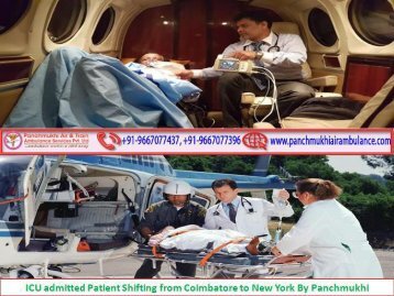 Get the Best Prominent Air Ambulance Services in Coimbatore and Cooch Behar - Copy