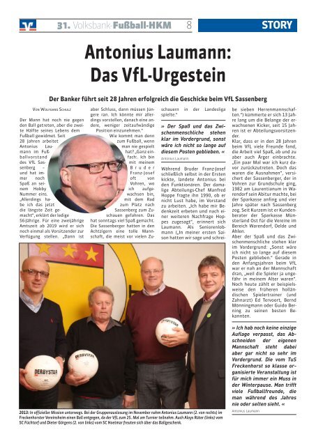 31. Volksbank-Fußball-HKM