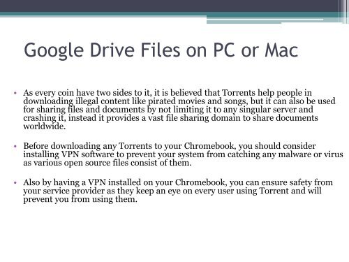 how to get torrents on your chromebook