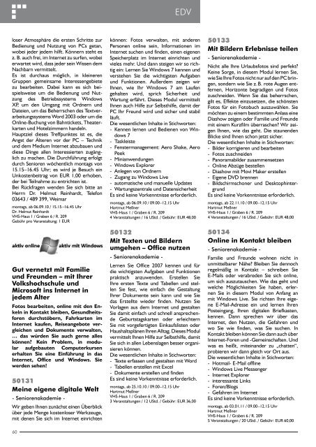KK3 - Volkshochschule Weimar