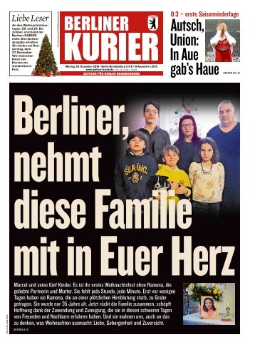 Berliner Kurier 24.12.2018