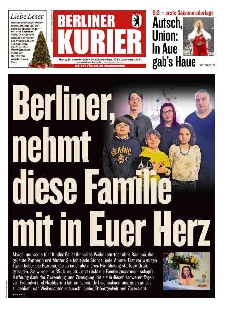 Berliner Kurier 24.12.2018