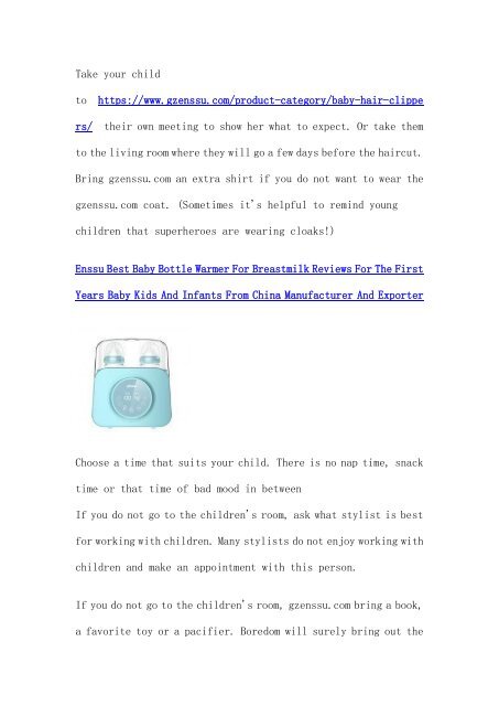 Hot Online Baby Hair Clipper Shop