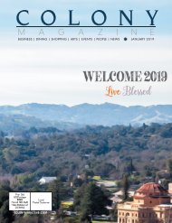2019 January Colony Magazine