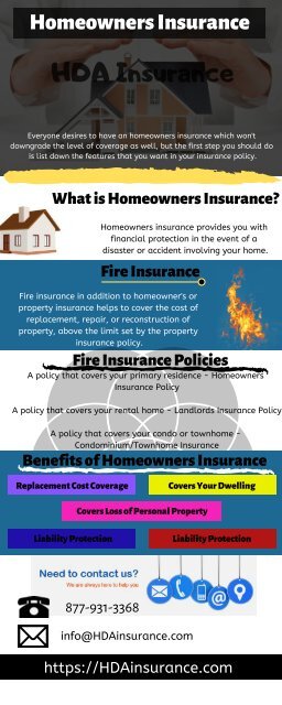 Affordable Homeowners Insurance - HDA Insurance