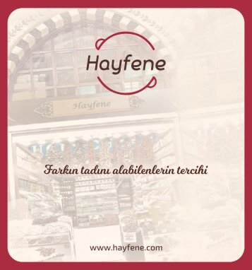 HAYFENE BAHARAT 2018 BROŞÜR