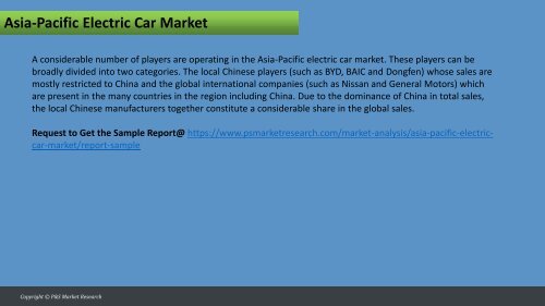 Asia-Pacific Electric Car Market Segmentation: Growth and Demand Forecast, 2013-2025