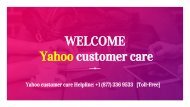 yahoo customer care support