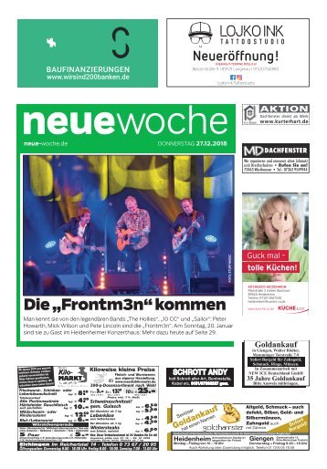 27.12.2018 NEUE WOCHE